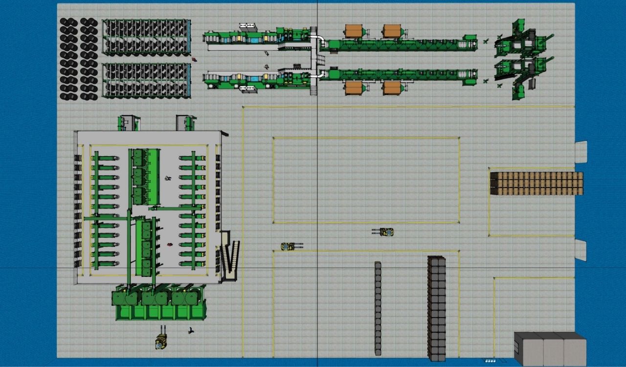 Production Facility Drawing